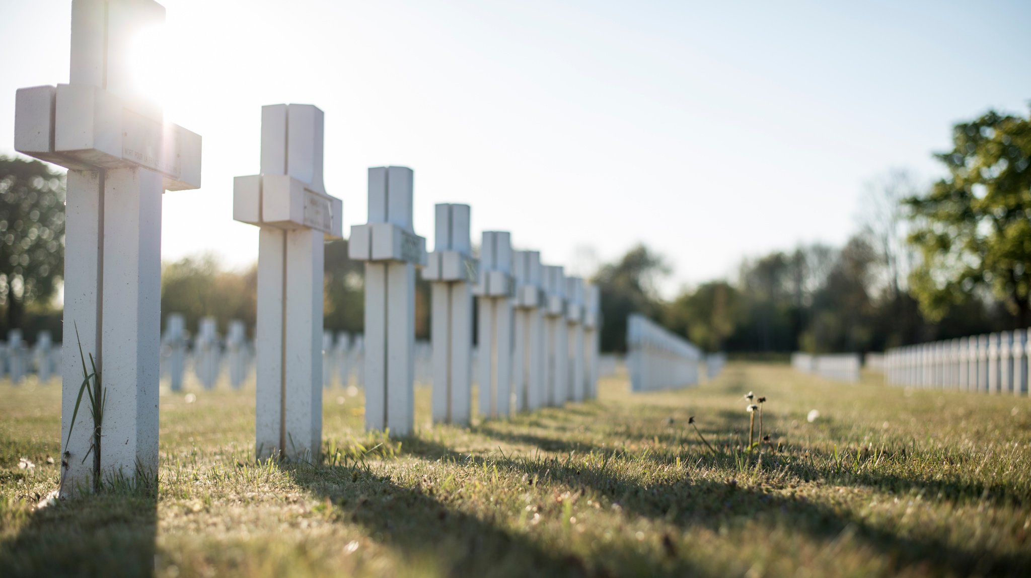 Ein Soldatenfriedhof