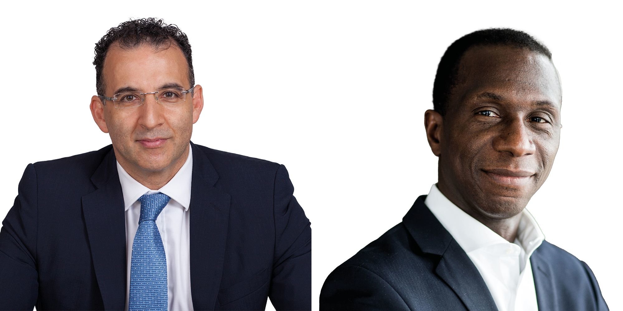 Der neue Senior Partner Khalid Garousha (l.) und der neue Managing Partner Hervé (r.).