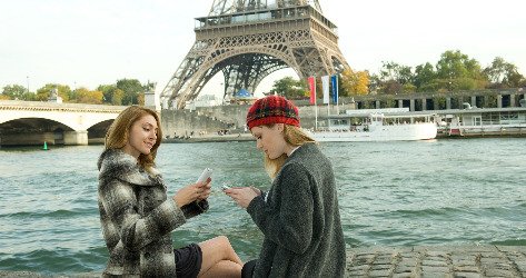 Mit dem iPhone in Paris