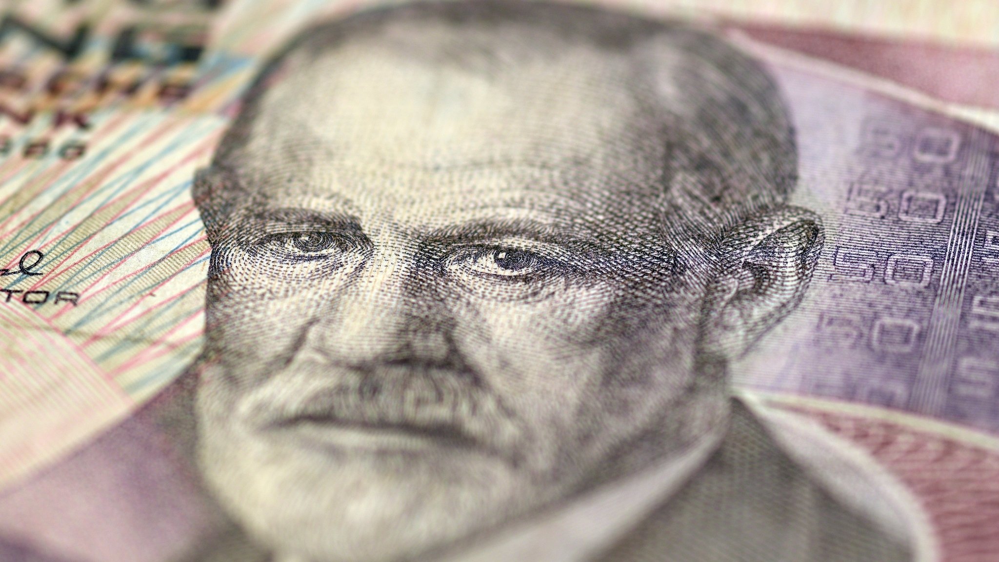 Sigmund Freud auf einer Banknote