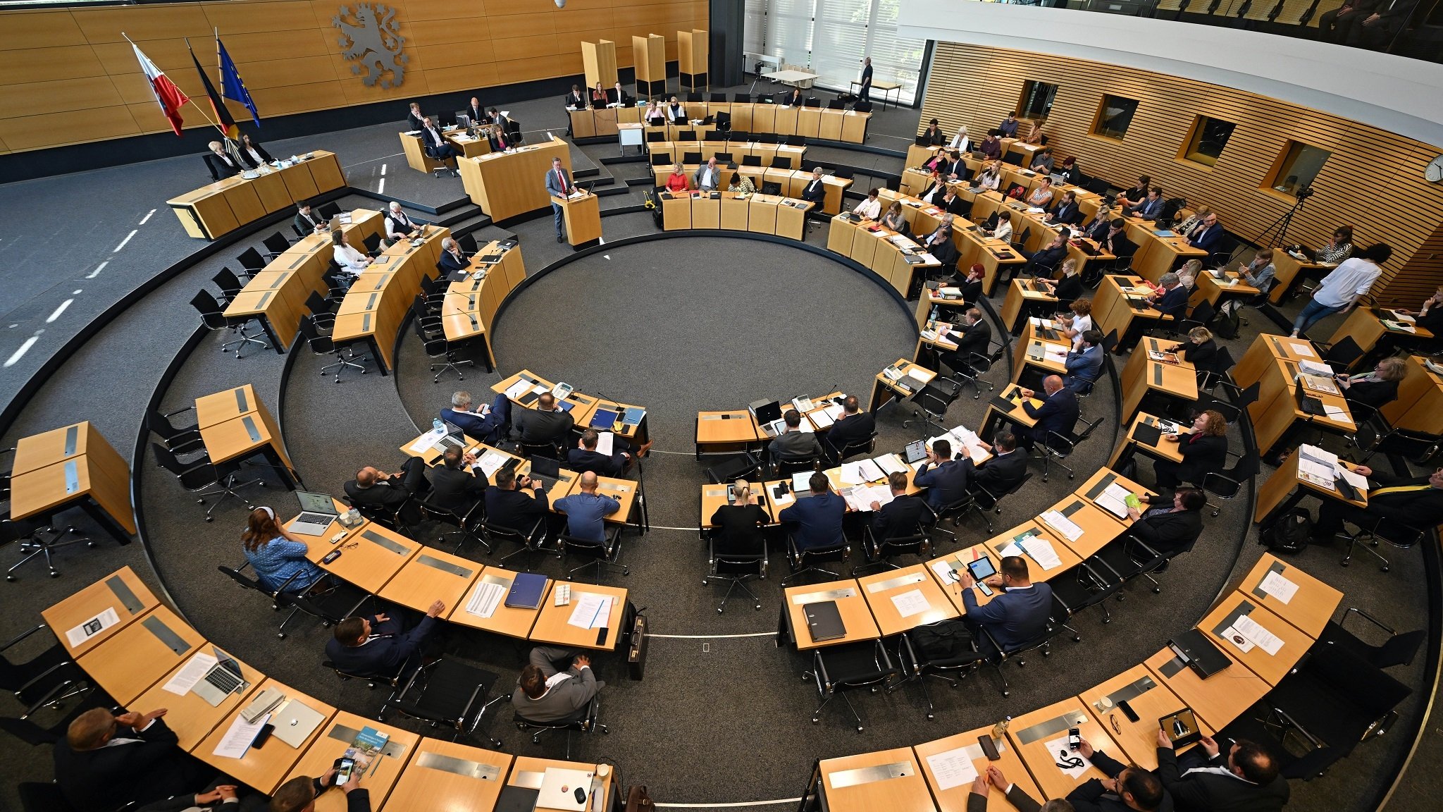 Plenarsaal des Thüringer Landtags