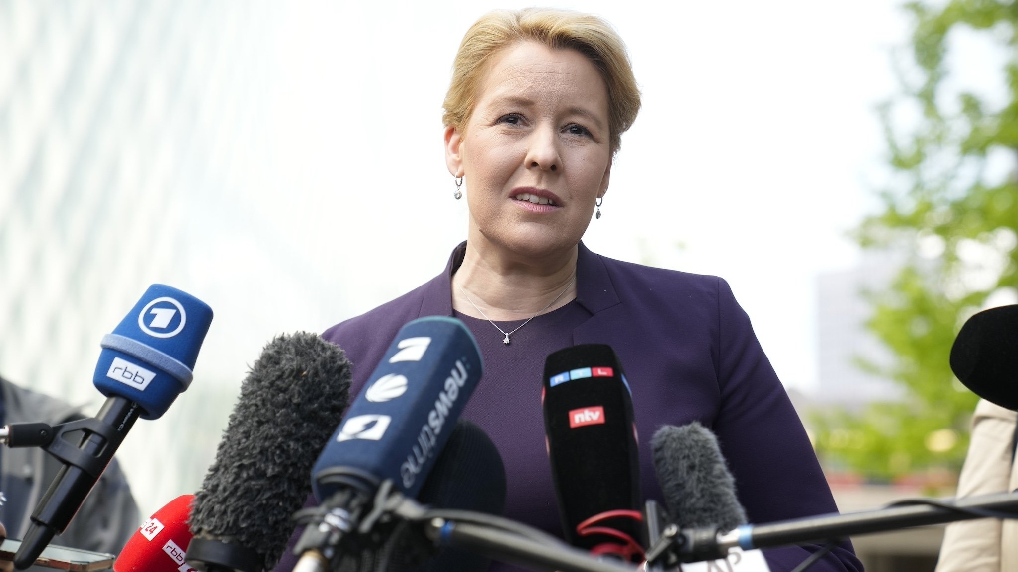 Die Berliner Wirtschaftssenatorin Franziska Giffey (SPD)