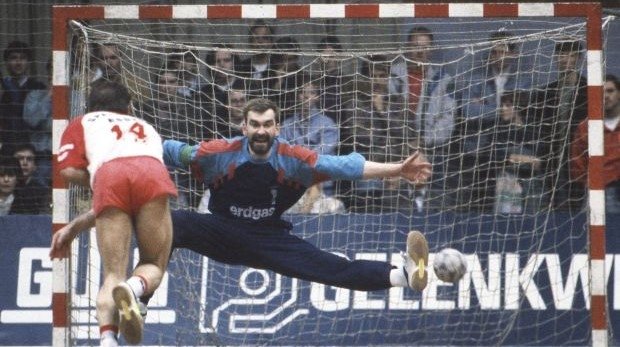 Ex-Handball-Nationaltorwart Andreas Thiel im Jahr 1991