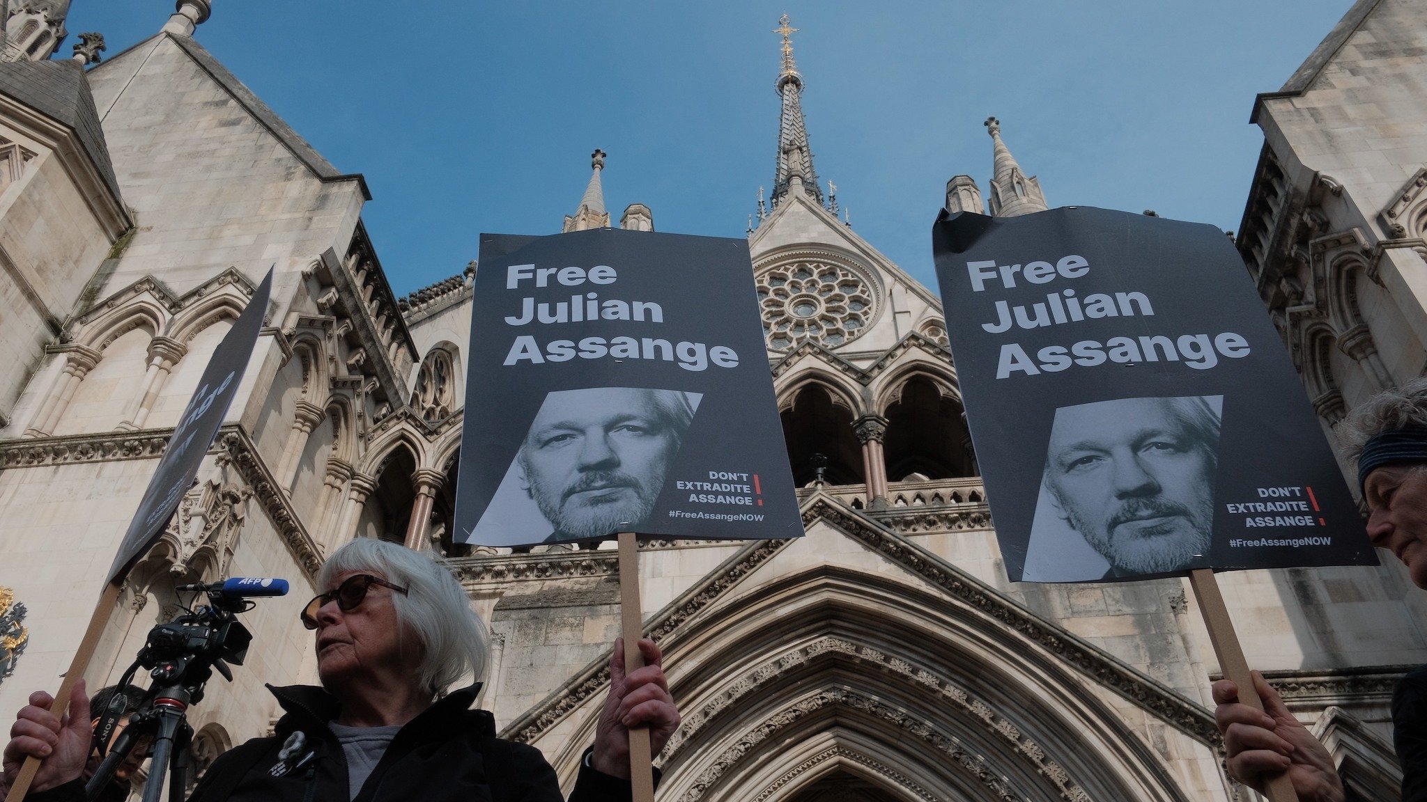 Verhandlung bezüglich Julian Assange am Londoner High Court