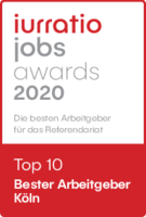 2020_iurratio_referendariat_TOP10_bester Arbeitgeber_Köln