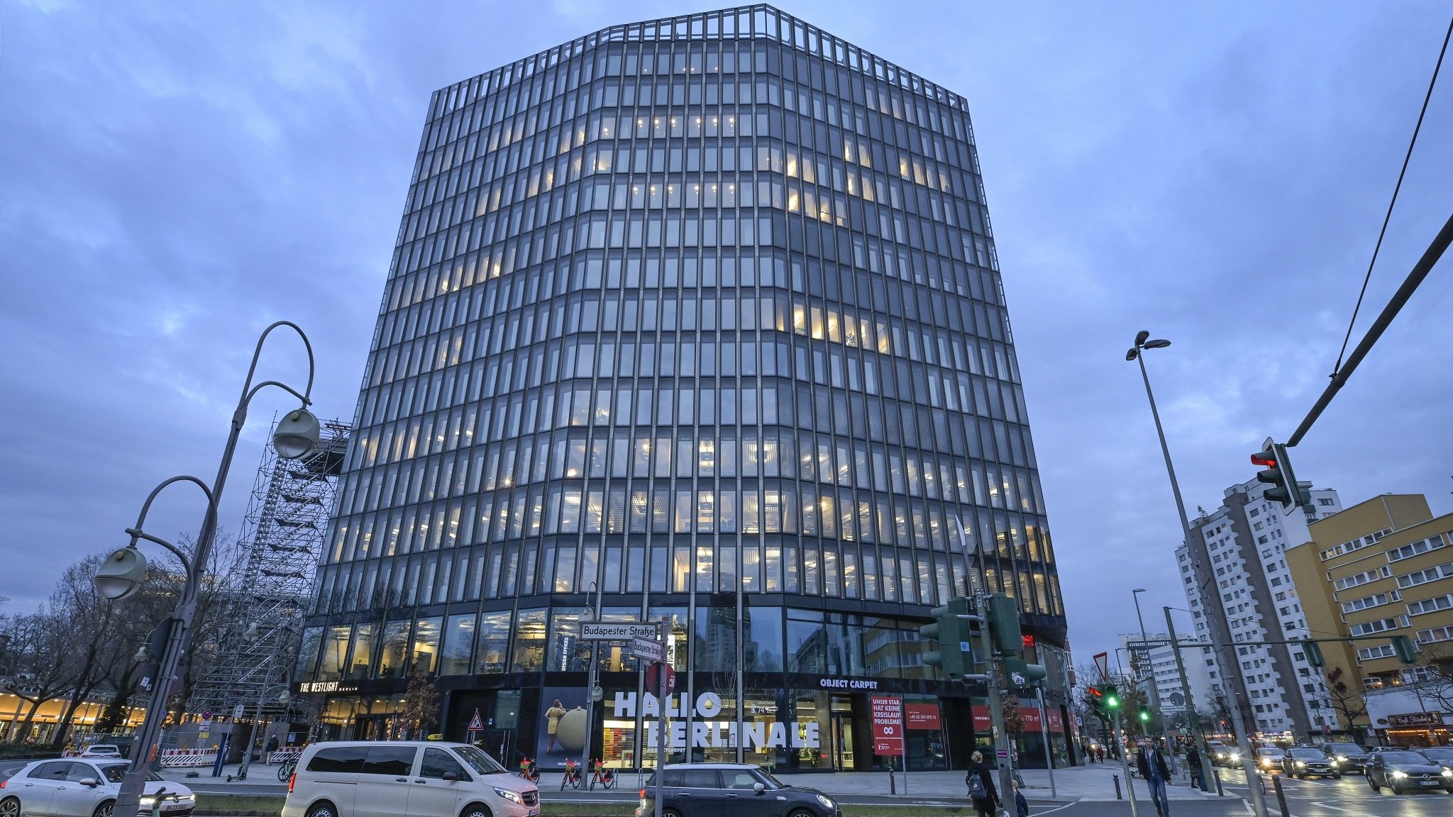 Bürohaus "The Westlight" in der Budapester Straße in Berlin