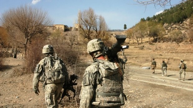 Amerikanische Soldaten in Afghanistan