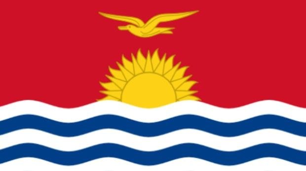 Nationalflagge von Kiribati