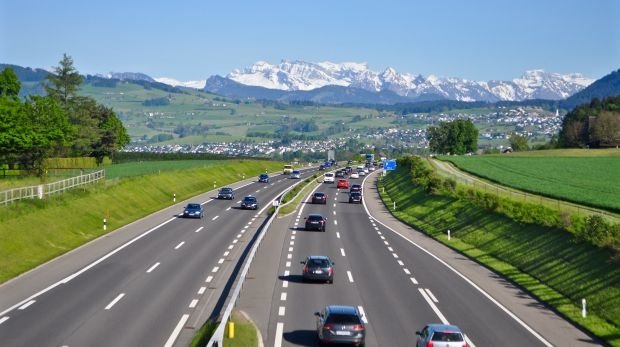 Schweizer Autobahn