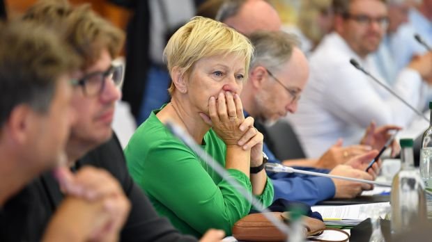 Renate Künast, Abgeordnete von Bündnis90/Die Grünen im Bundestag, aufgenommen während der Klausur der Grünen-Bundestagsfraktion.