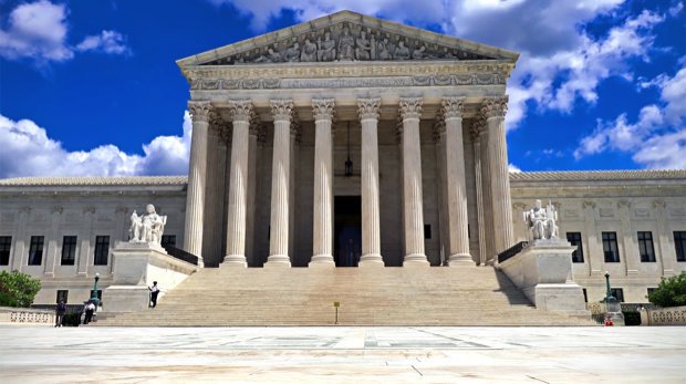 Gebäude des Supreme Courts in Washington D.C.