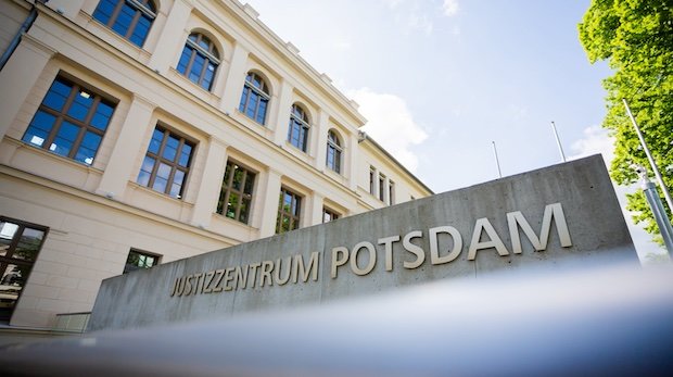 Das Justizzentrum Potsdam, in dem sich auch das Landgericht befindet.