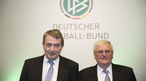 Wolfgang Niersbach (links) und Theo Zwanziger