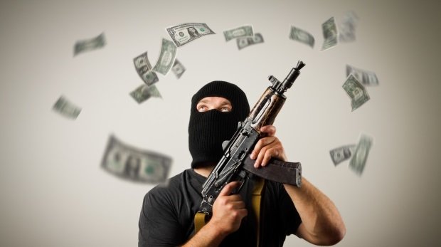Terroristen können ihre AKs nur mit Bargeld bezahlen (Symbol)