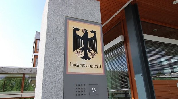 Der Briefkasten am Eingang des BVerfG in Karlsruhe.