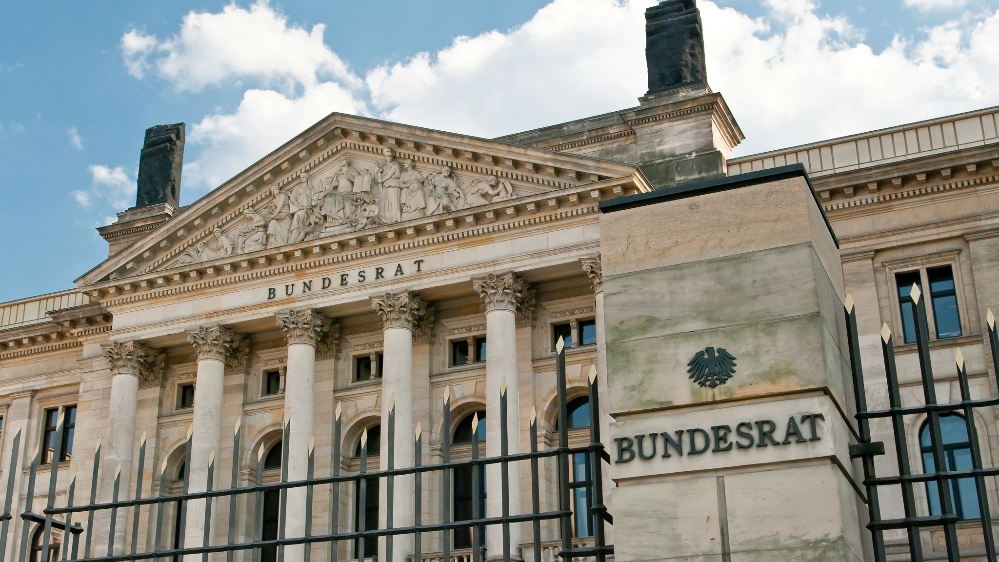 Gebäude des Bundesrats in berlin