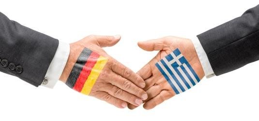 Deutsch-griechischer Handschlag?