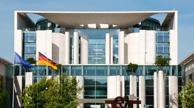 Das Kanzleramt in Berlin