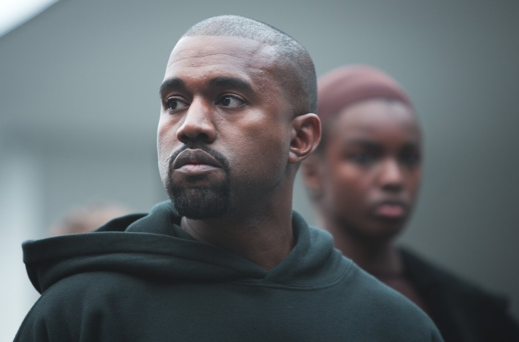 Kanye West auf Yeezy-Modenschau 2015