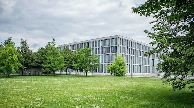 Das Gebäude des Bundesarbeitsgerichts in Erfurt