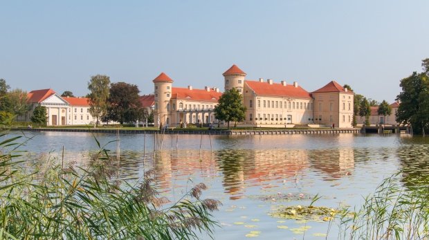 Schloss Rheinsberg an der Mecklenburger Seenplatte