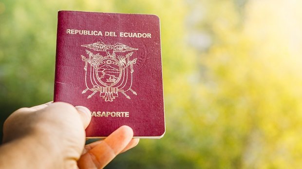 Symbolbild eines ecuadorianischen Passes