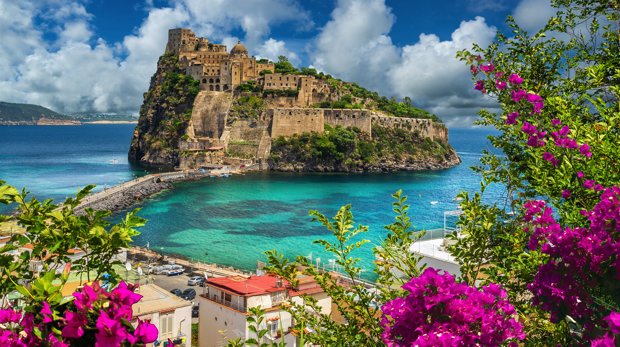 Die Insel Ischia in Italien