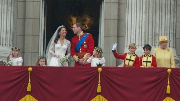 Royal Wedding Balcony