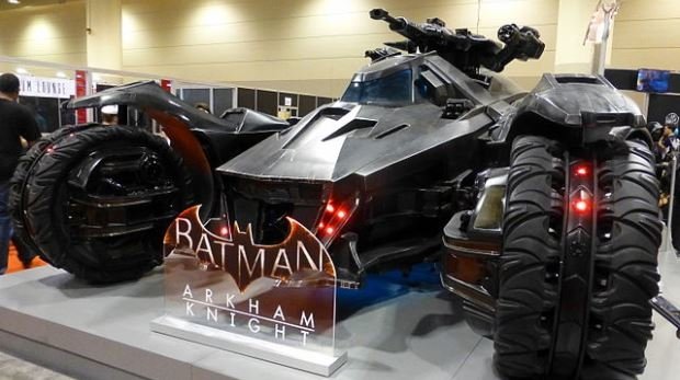 Batmobil auf einer Ausstellung