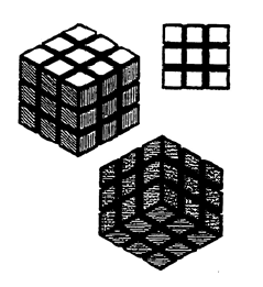 3D-Marke 'Rubik's cube'