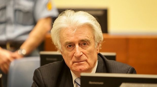 Radovan Karadzic vor seinem erstinstanzlichen Urteil 2016