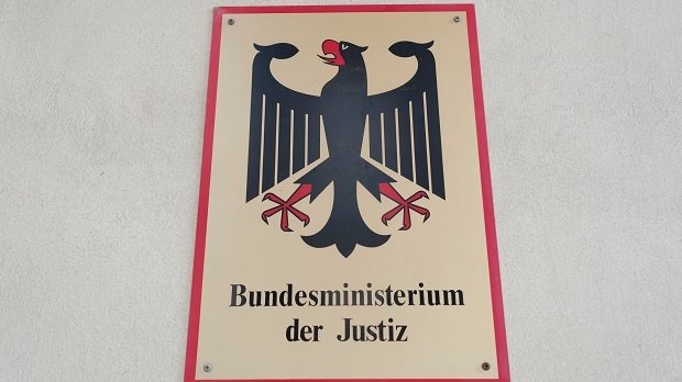 Schild Bundesjustizministerium