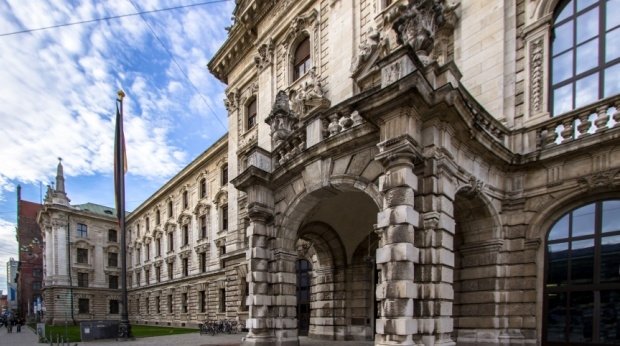 Der Justizpalast in München