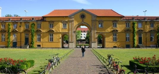 Schlossinnenhof an der Universität Osnabrück