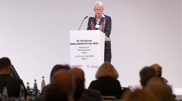 Vorsitzende Richterin am Bundesarbeitsgericht Karin Spelge beim 19. Deutschen Insolvenzrechtstag