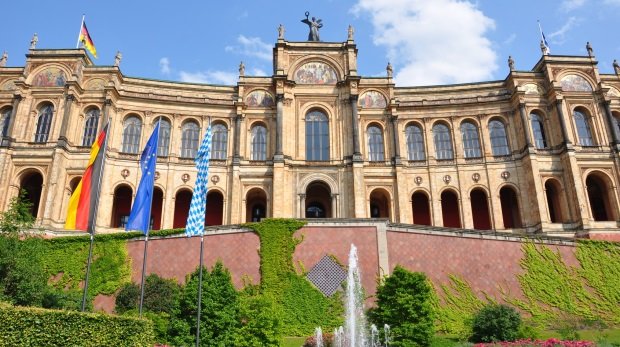 Maximilianeum in München - Sitz des Bayerischen Landtages