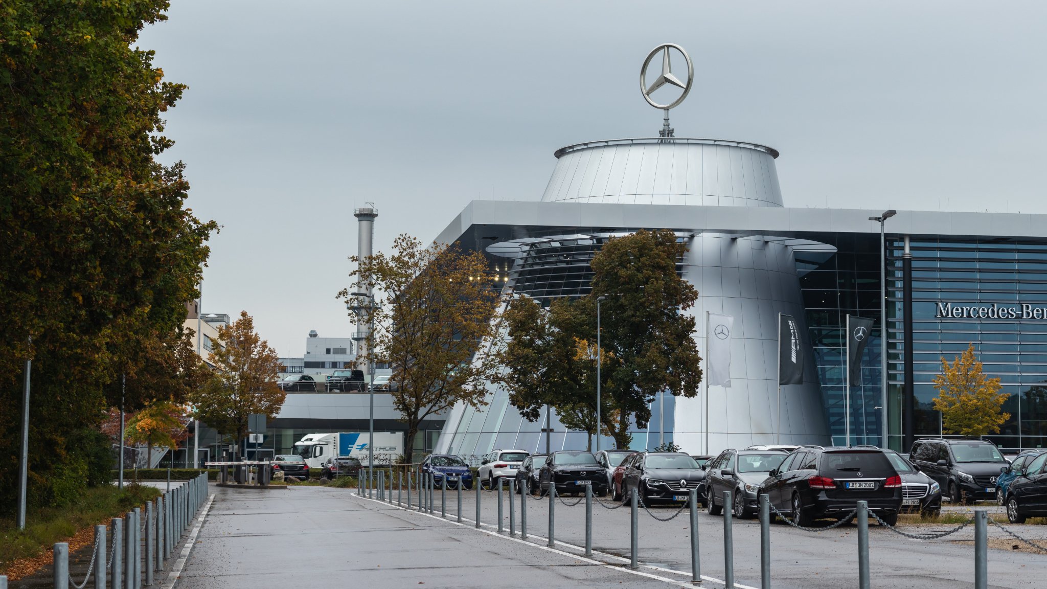 Mercedes Benz Headquarter in Stuttgart