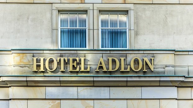Das Hotel Adlon von außen