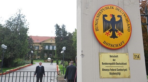 Die deutsche Botschaft in Ankara
