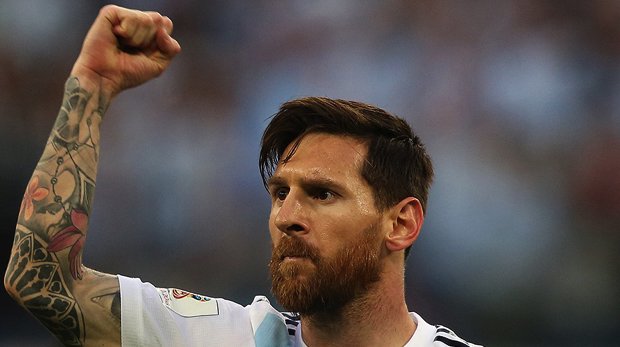 Lionel Messi zur WM 2018 nach dem Gruppenspiel gegen Nigeria