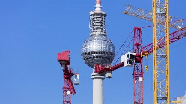 Baustelle in Berlin (Symbolbild)