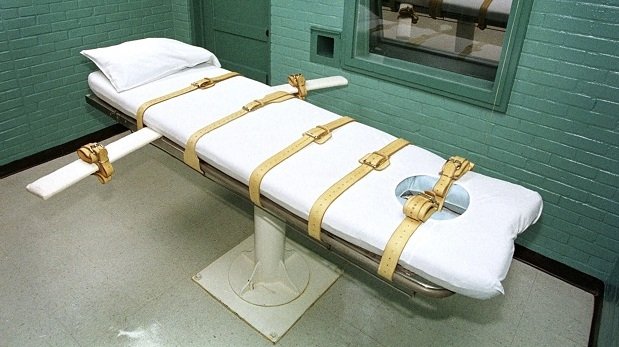 Hinrichtungszelle in Huntsville, Texas, (USA) im Jahr 2000