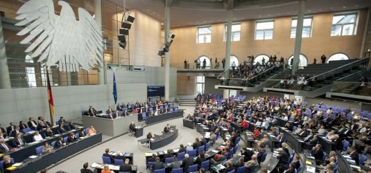 Plenarsal des Deutschen Bundestages