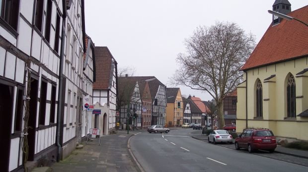 Hauptstraße im Dattelner Stadtteil Horneburg