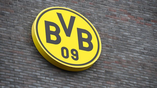 Logo BVB an Ziegelwand