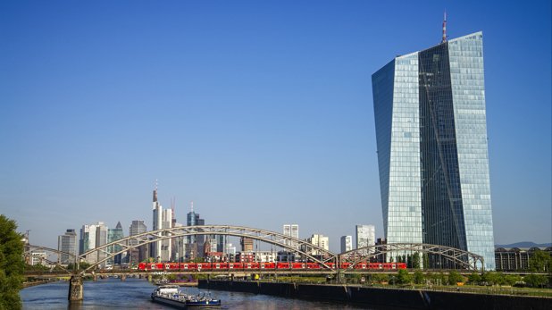 Gebäude der EZB in Frankfurt