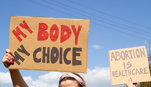Demonstration pro Abtreibungsrecht