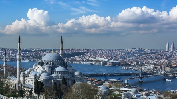 Aussicht auf Istanbul