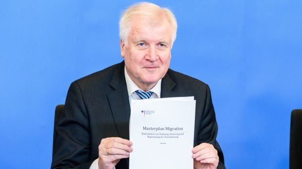Horst Seehofer (CSU) mit seinem "Masterplan Migration"