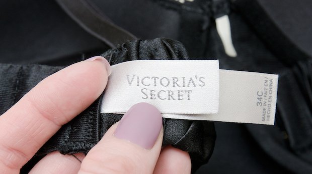 Wäschelabel von Victoria's Secret